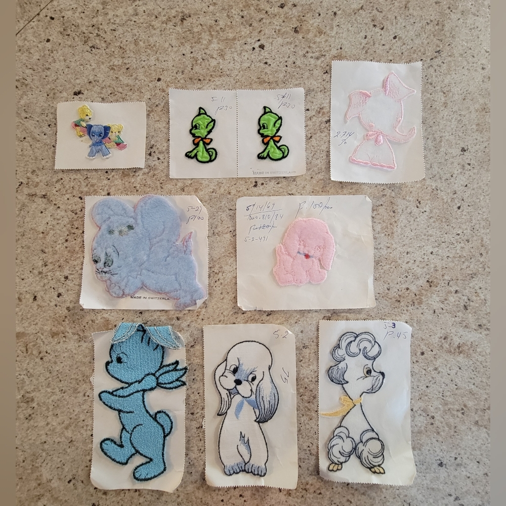 Colorful Embroidered Patch Set - Picture 3 of 4